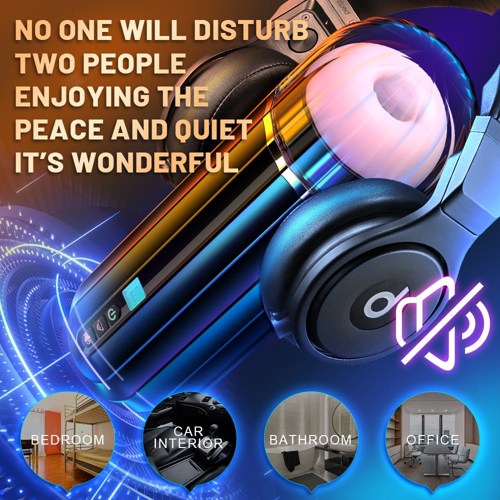 Automatic Sucking Male Masturbator - 5 Sucking & 10 Vibration Modes