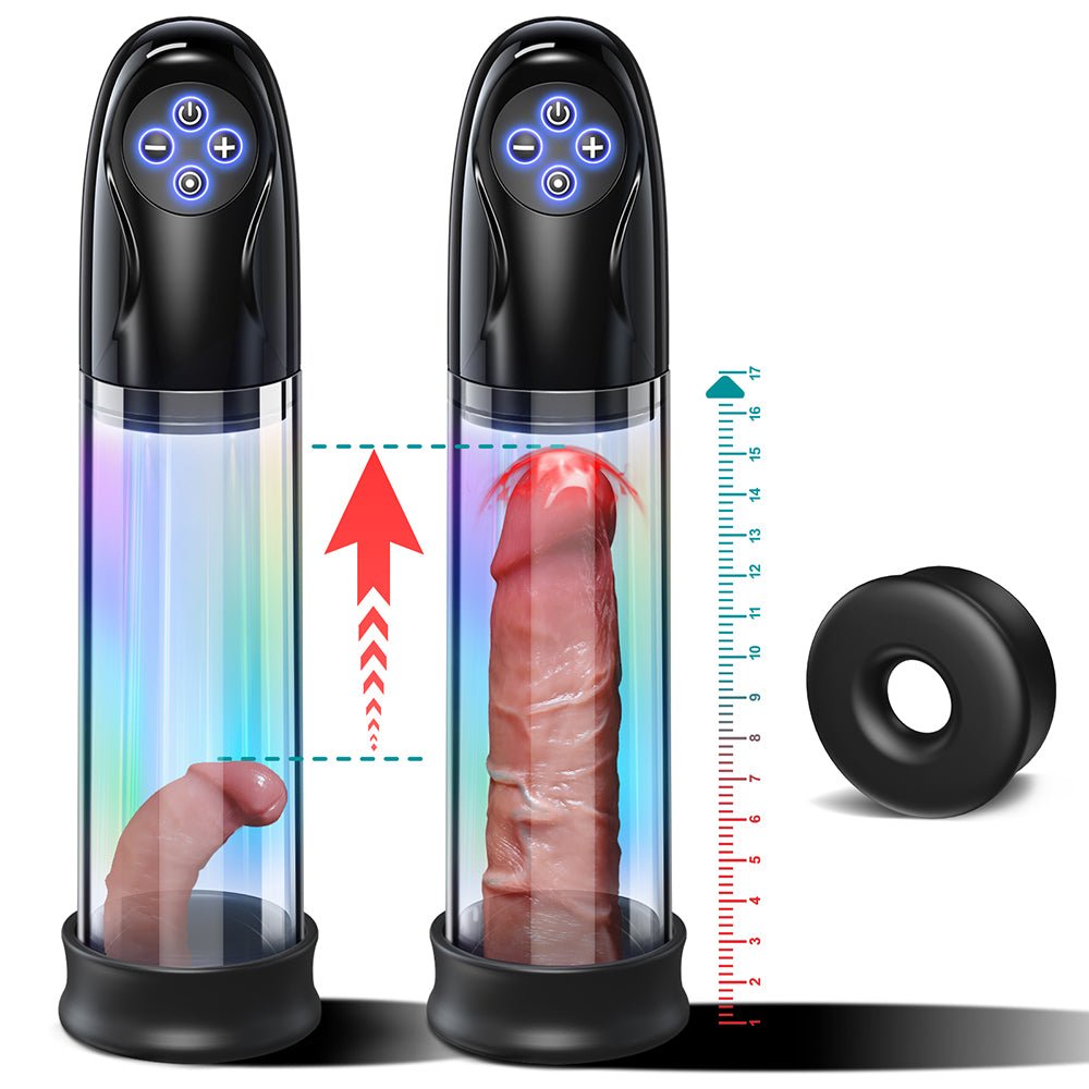 Electric Penis Vacuum Pump with 5 Suction Modes