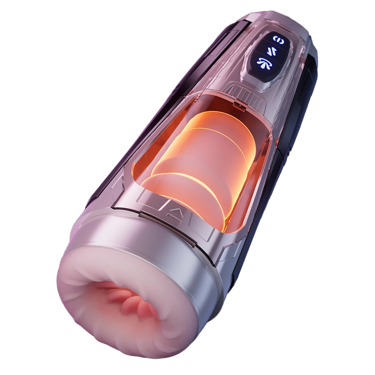 7 Thrust & Rotate Modes Male Masturbator - 4D Texture, USB Recharge