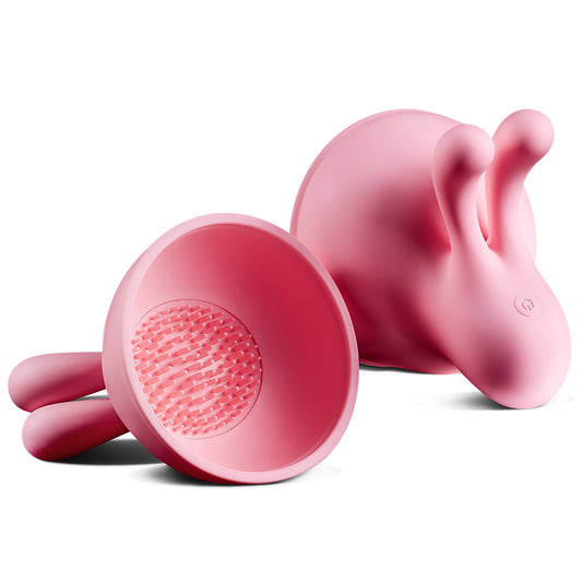 Vibrator Nipple Toy Sex Toys - Wireless Nipple Vibrator with 10 Vibrating Speed Modes Female Stimulator Massager