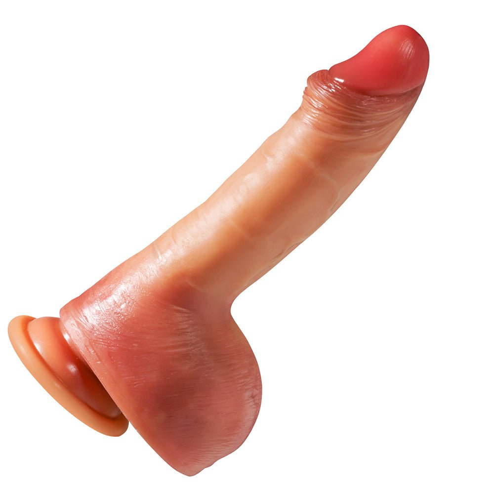 Realistic Squirting Dildo for Women 8.3'' Soft Silicone Ejaculating Dildos with Strong Suction Cup