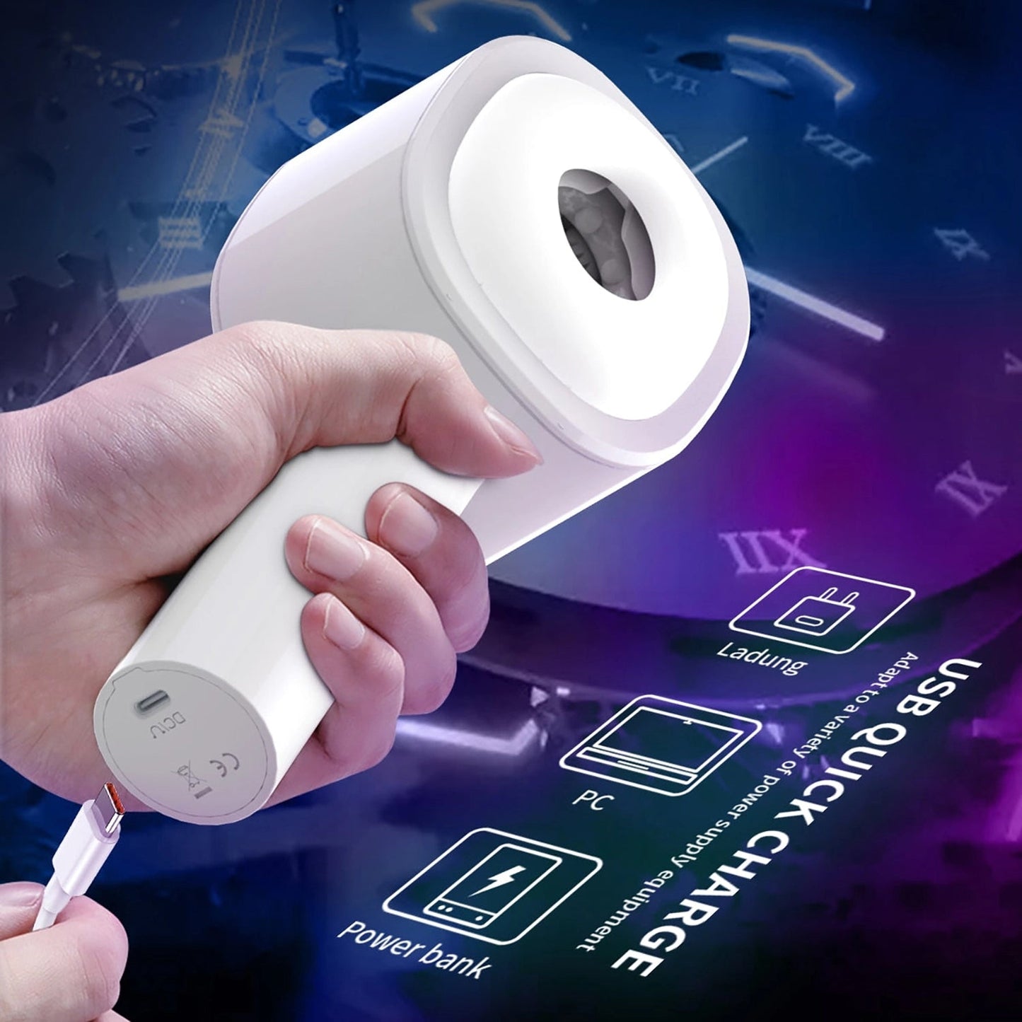 1pc Self - Retractable Male Endurance Trainer - 8 Thrust & Vibration Modes - AAVIBE