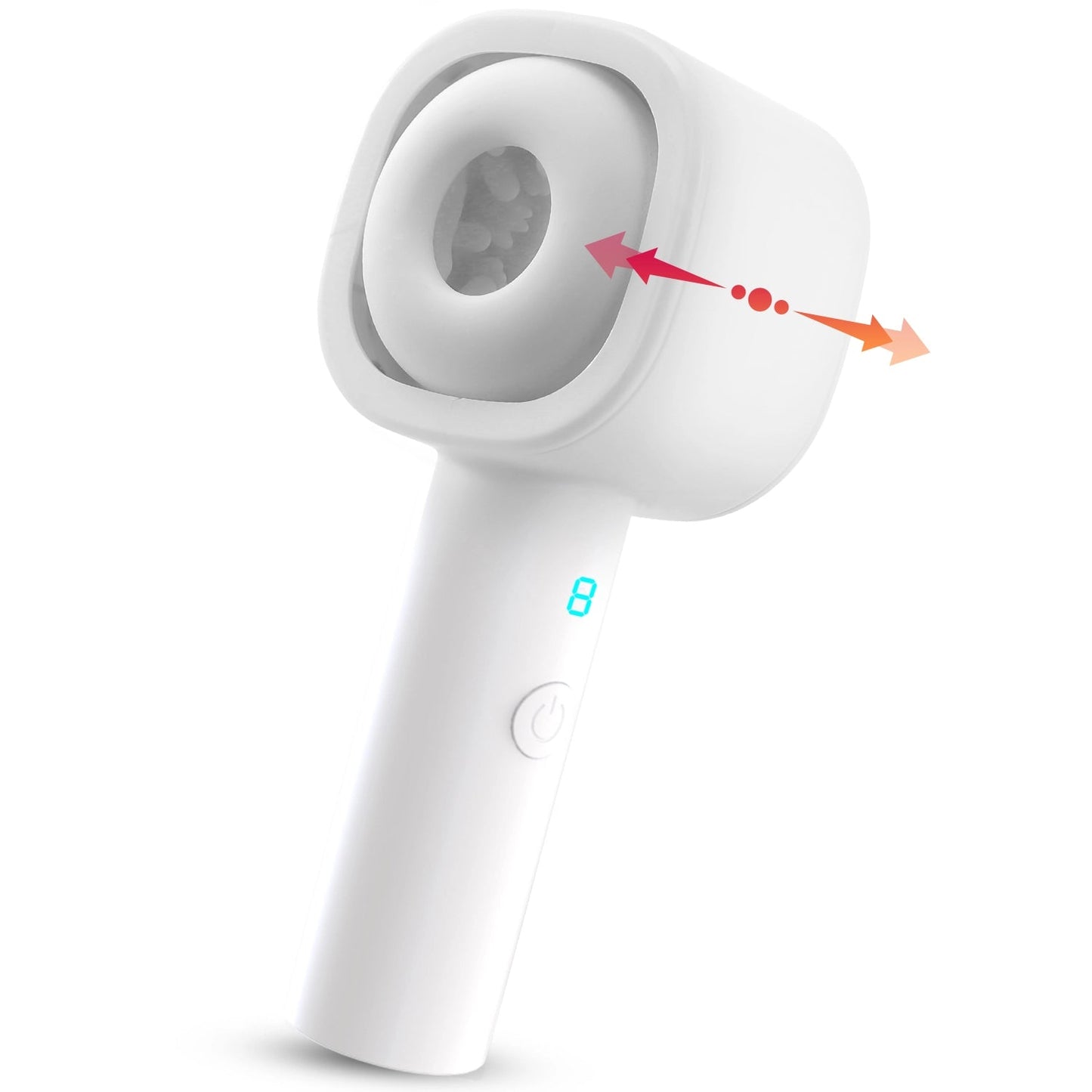 1pc Self - Retractable Male Endurance Trainer - 8 Thrust & Vibration Modes - AAVIBE