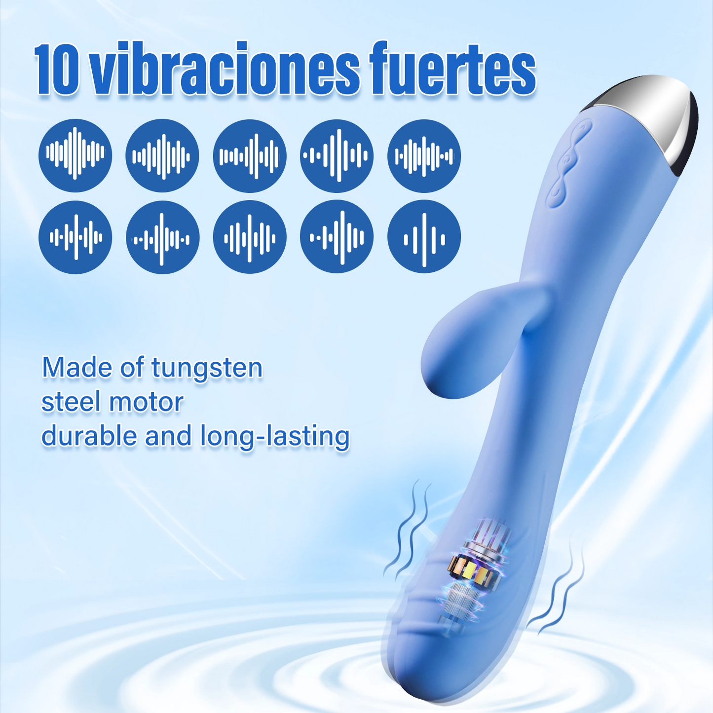 Lifelike G-Spot Vibrator Dildo | 10-Frequency Intense Vibrations, Silicone