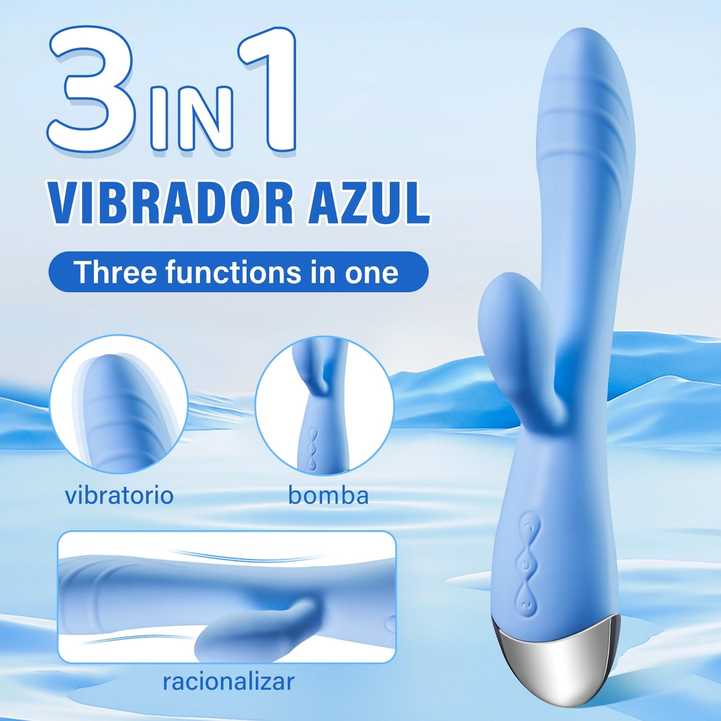 Lifelike G-Spot Vibrator Dildo | 10-Frequency Intense Vibrations, Silicone