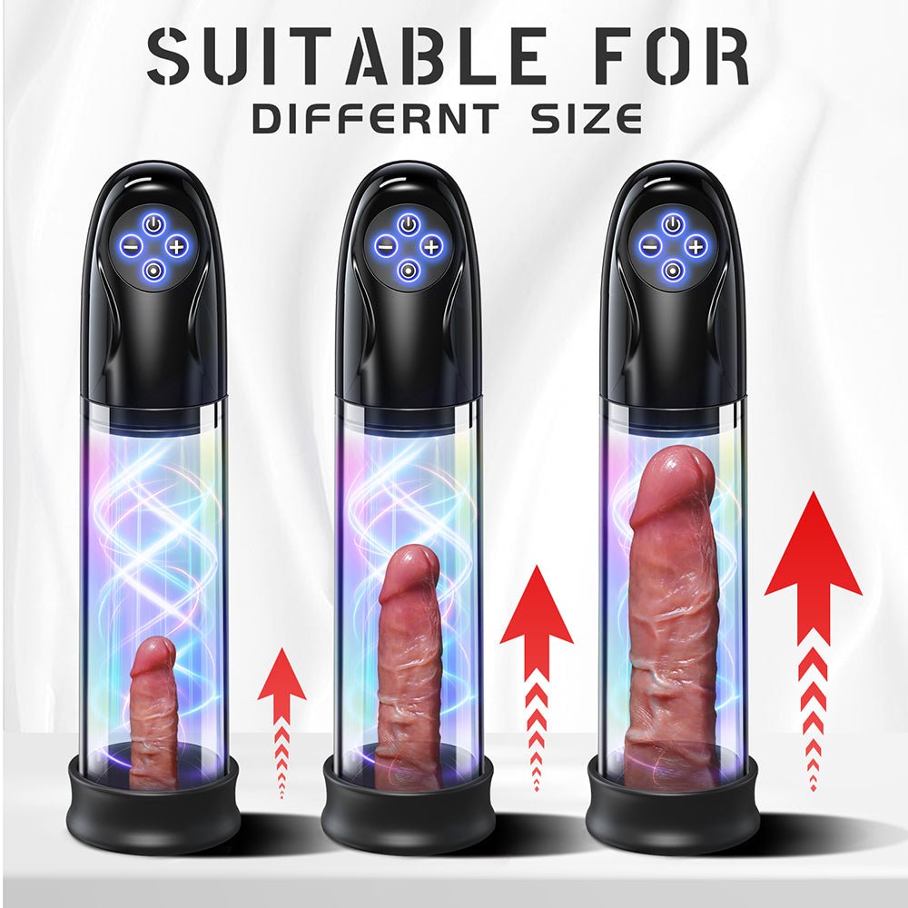 Electric Penis Vacuum Pump with 5 Suction Modes