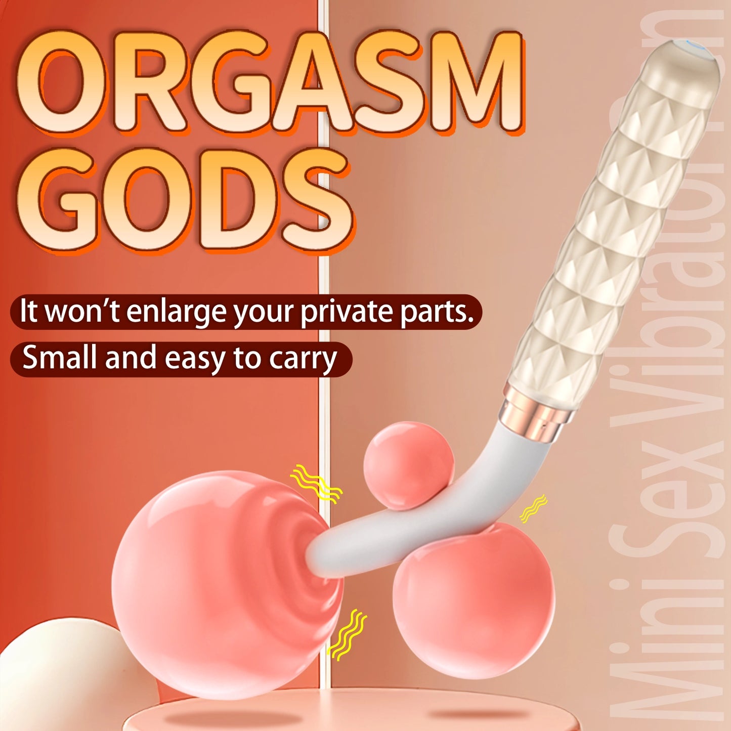 Adult Vibrating Orgasm Pen - Heated Clitoral & G-Spot Stimulator