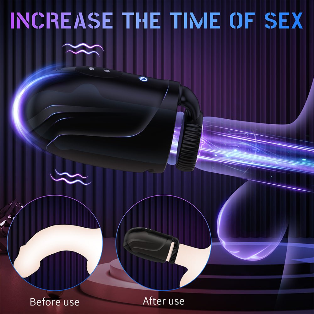Male Masturbator Penis Training Vibrator with App Control,Sex Toy for Men