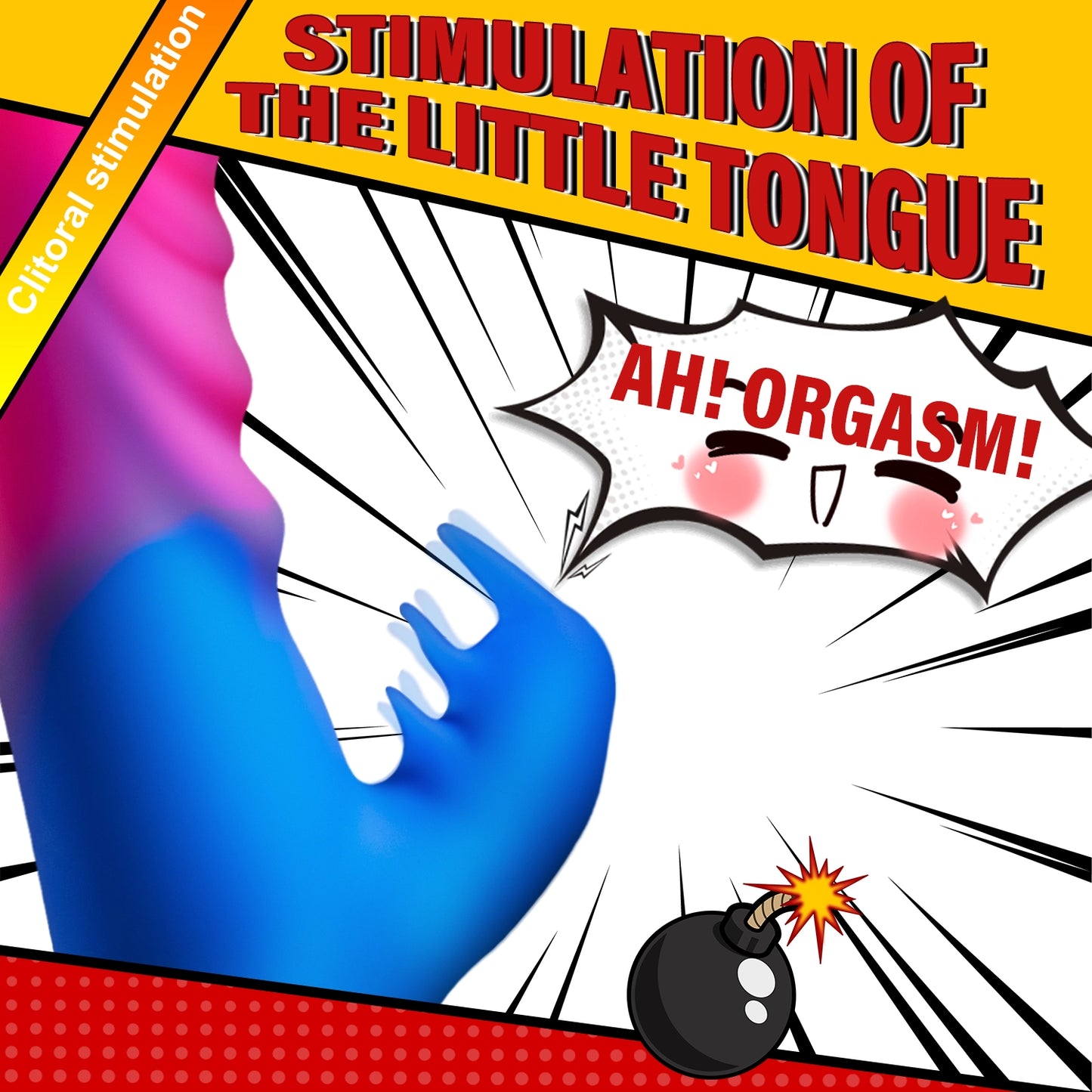 Starry Sky Female Sex Toy Dildos | 10 Vibration Settings, Rotating & Licking | Remote & USB Rechargeable