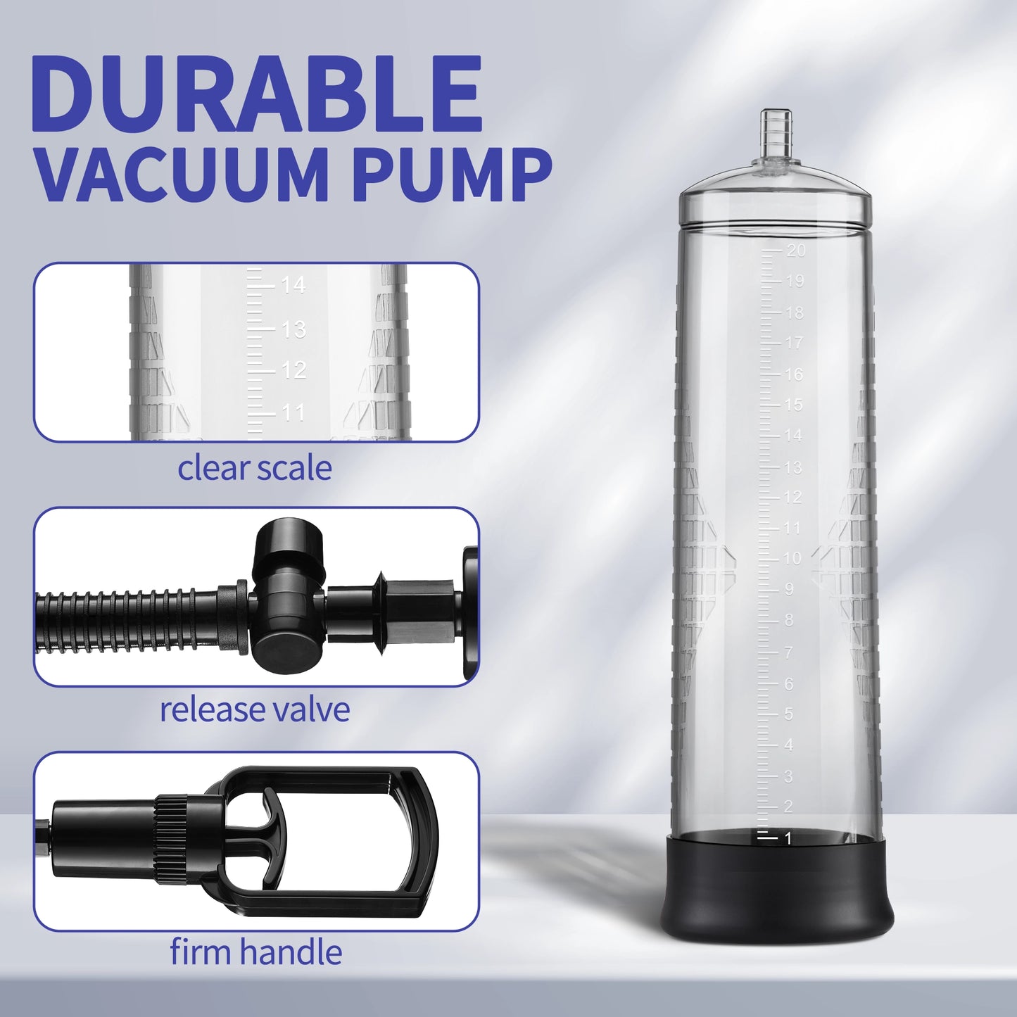 Manual Vacuum Pump Enlarger - Male Erection & Enhancement Trainer