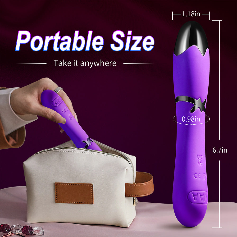 Clitoral Vibrator Sex Toys for Women - Adult Toys with 10 Powerful Vibrating Modes for Clitoral Nipple Anal and Vaginal Stimulation, G-Spot Wand Vibrator Adult Sex Toy