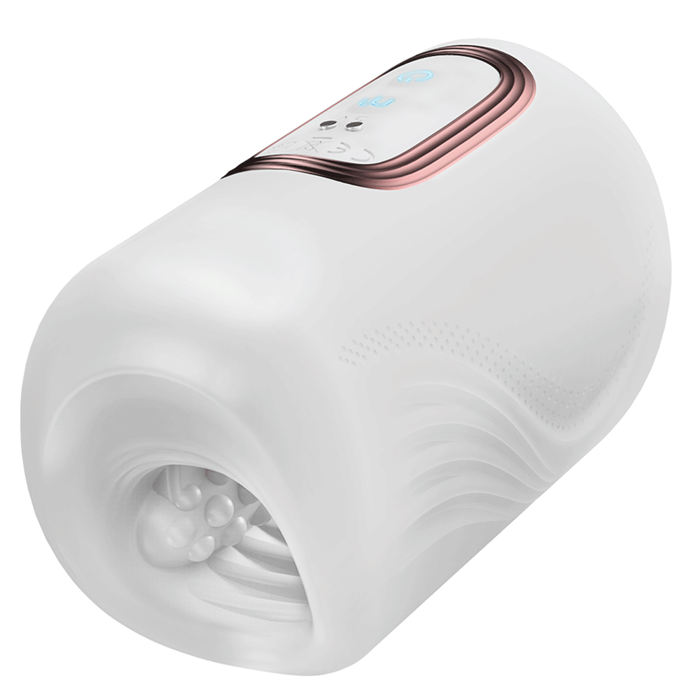 Automatic Male Masturbators Sex Toy - Male Sex Toys for Penis Stroker with 10 Tapping & 10 Vibrating Modes