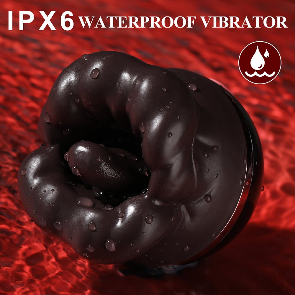 Enigmatic Black Female Nipple Clitoral Licker Vibrators, 2 in 1 Suction Licking Vibrator, Clitoral StimulatorToy with 8 Modes