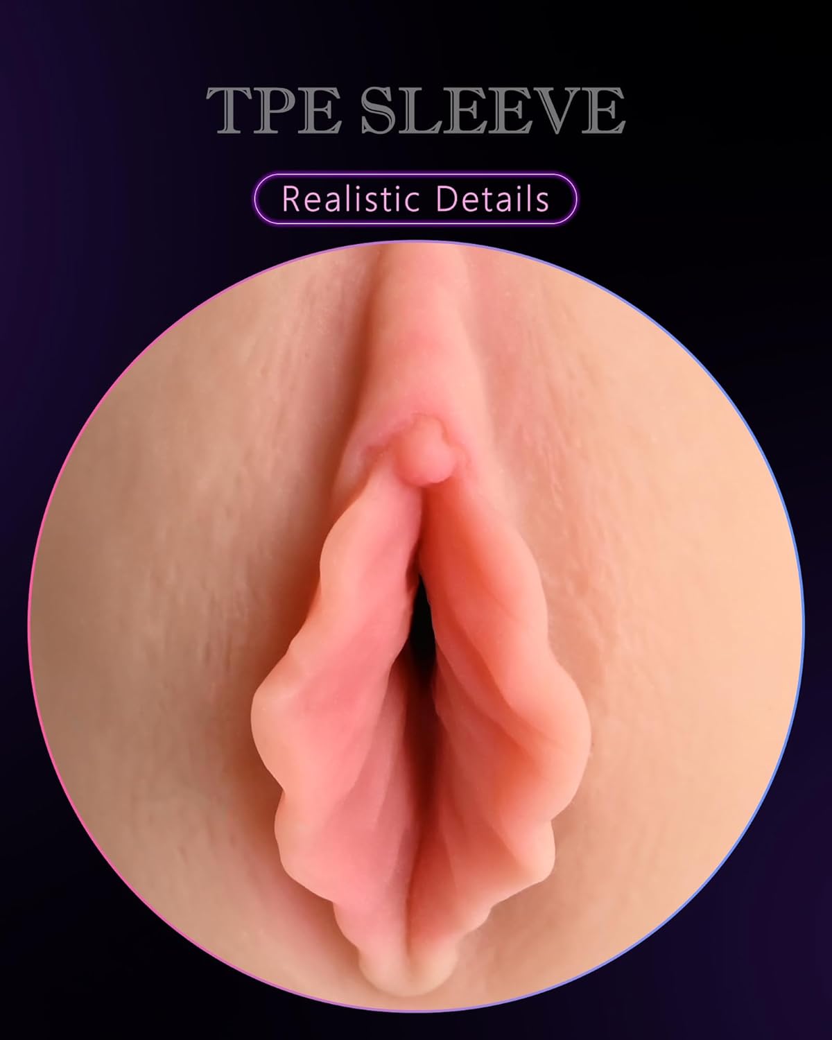 4.7in Male Masturbator - Realistic Pocket Pussy