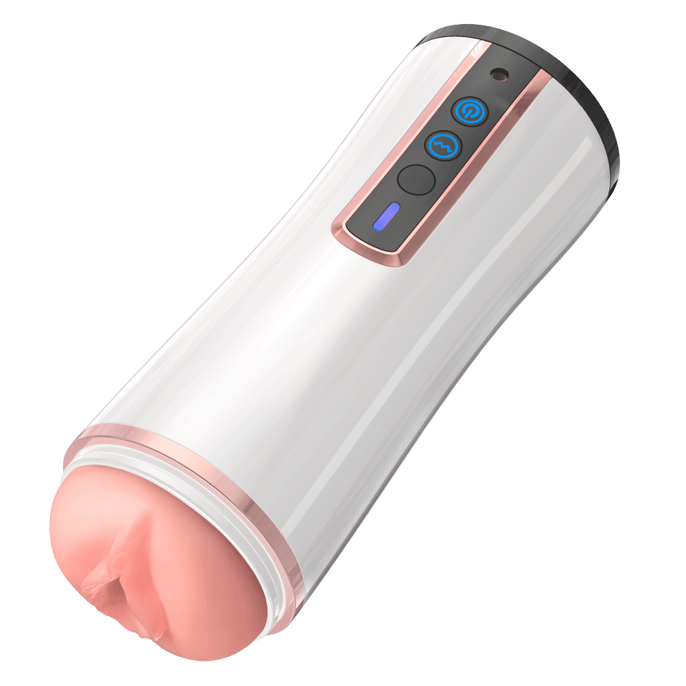 Automatic Male Masturbator Cup - Hands Free Masturbators Stroker with 10 Vibrating Modes Male Pleasure Blowjob Machine