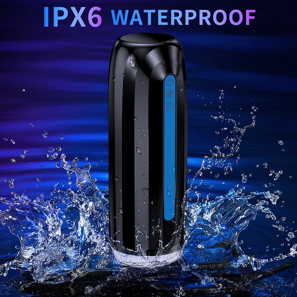 Automatic Male Masturbator,Male Sex Toys with 7 Thrusting & Vibration Modes Electric Pocket Pussy