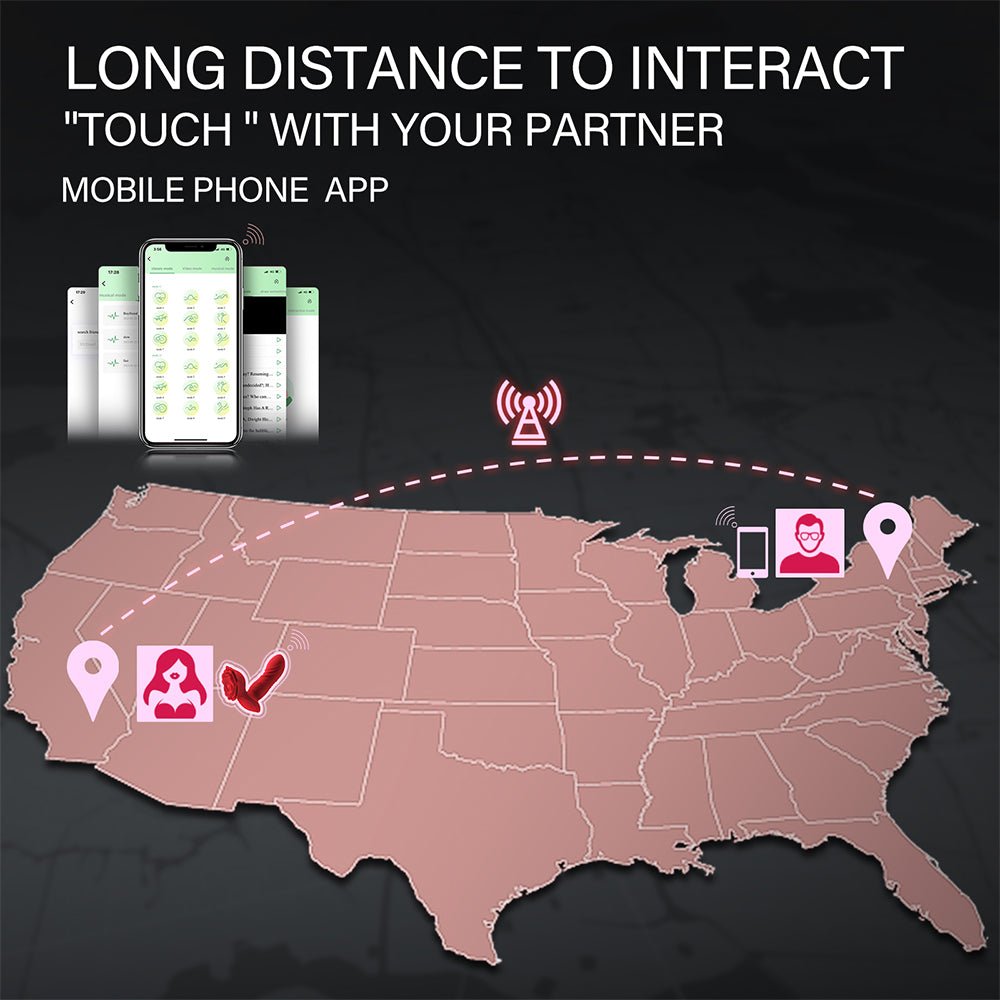 Thrusting Prostate Massager Rose Toy Vibrator - 2 in 1 Anal Plug Vibrators Sex Toys