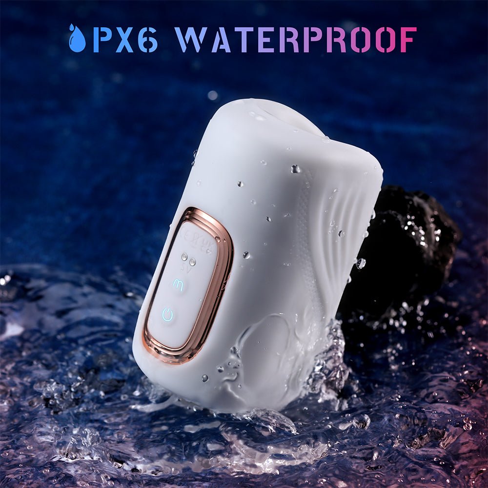 Automatic Male Masturbators Sex Toy - Male Sex Toys for Penis Stroker with 10 Tapping & 10 Vibrating Modes