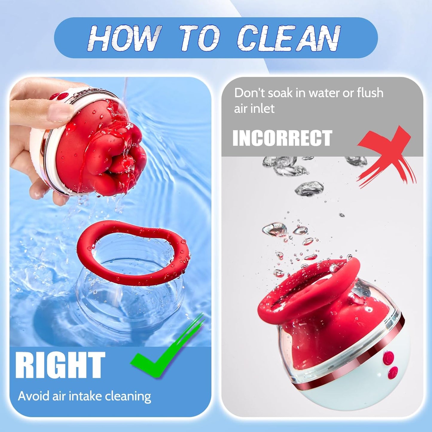 Thrusting Vibrator Sex Toy - 3-in-1 Clit, G-Spot, Nipple & Anal Stimulator