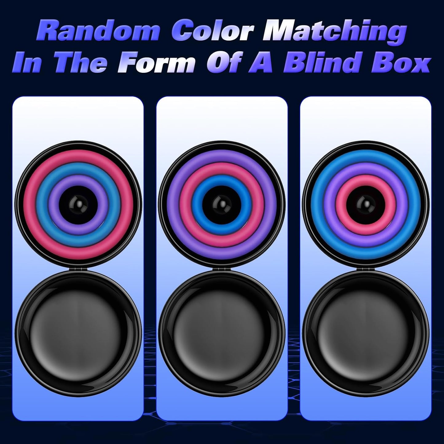 Silicone Cock Rings - Multi-Coloured Erection Enhancers Set