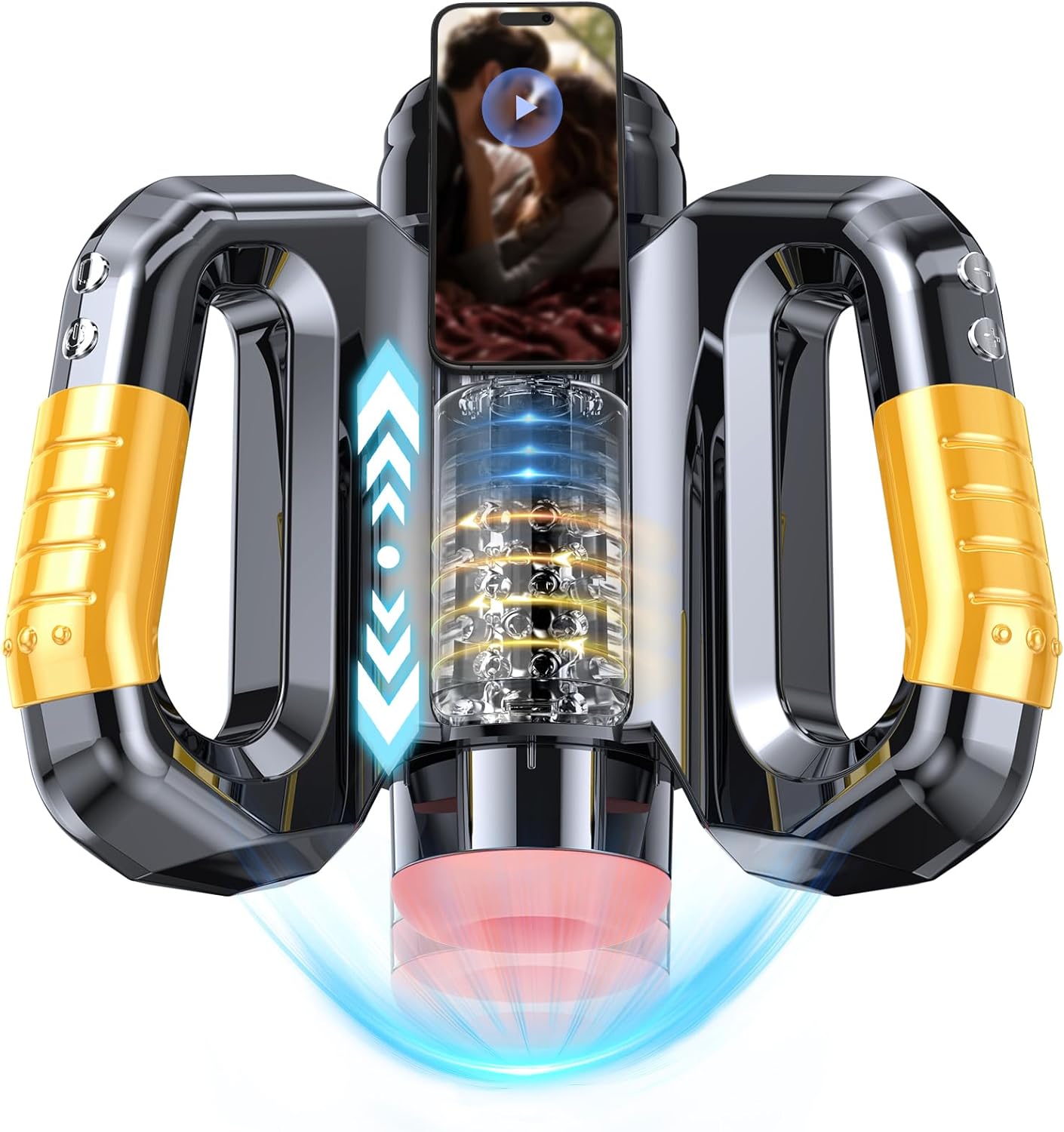 Automatic Male Masturbators Sex Toys for Men,Male Stroker with 10 Thrusting & Rotating Modes, Male Masturbator Adult Sex Toys & Games