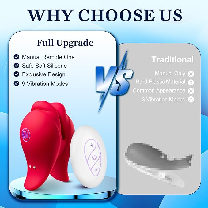 Vibrator Sex Toys Nipple Toys for Women - 2 in 1 Nipple Clamps Clitoral Stimulator with 10 Vibrating Mode, Remote Control Adult Toys for Women