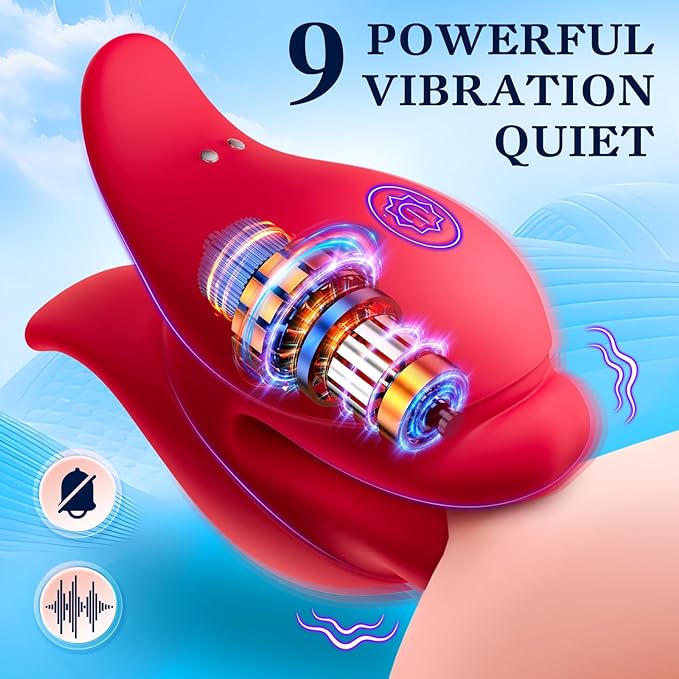 Vibrator Sex Toys Nipple Toys for Women - 2 in 1 Nipple Clamps Clitoral Stimulator with 10 Vibrating Mode, Remote Control Adult Toys for Women