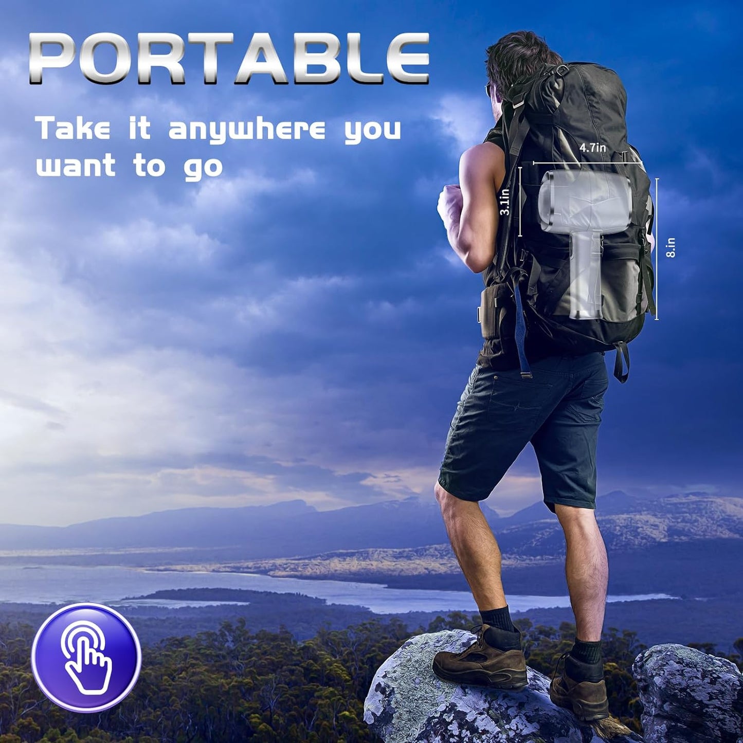 Automatic Male Masturbator,Open-Ended Stroker with 6 Thrusting Modes Male Sex Toy