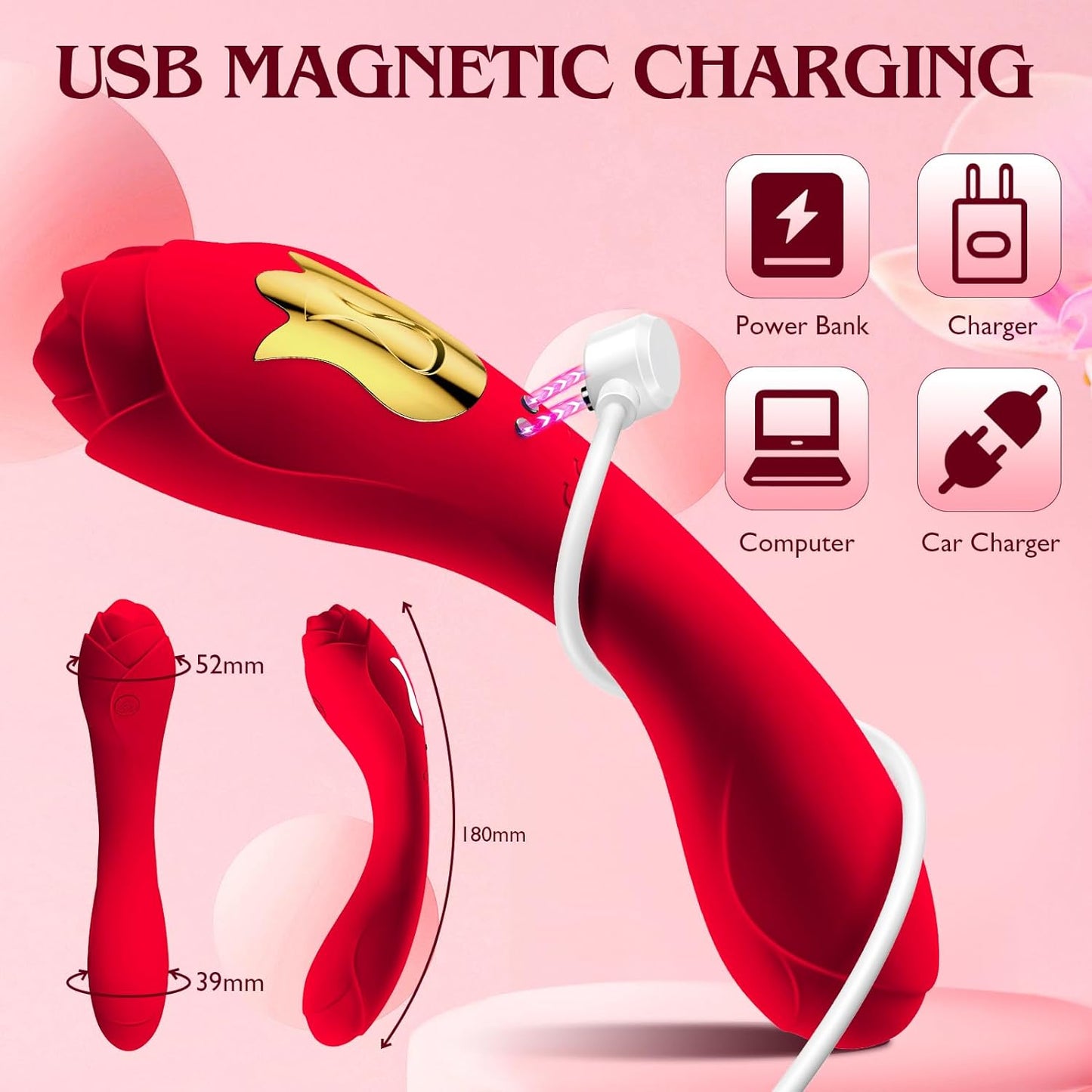 G Spot Vibrator Sex Toys, Vibrators Adult Toys Female Male with 10 Modes