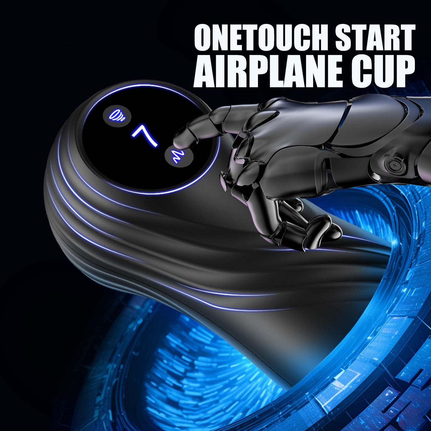 Advanced Male Masturbator with 7 Sucking & 7 Vibrating Modes