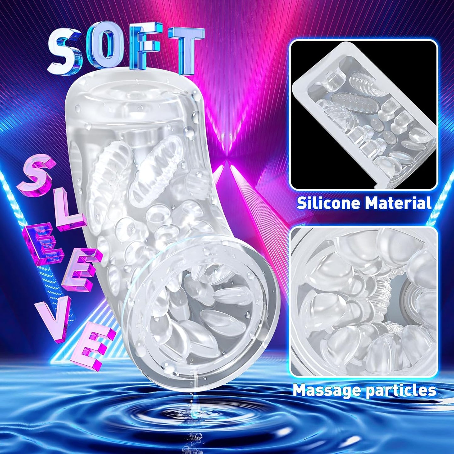 High-Tech Male Masturbator with 4 Thrust & 7 Rotation Modes