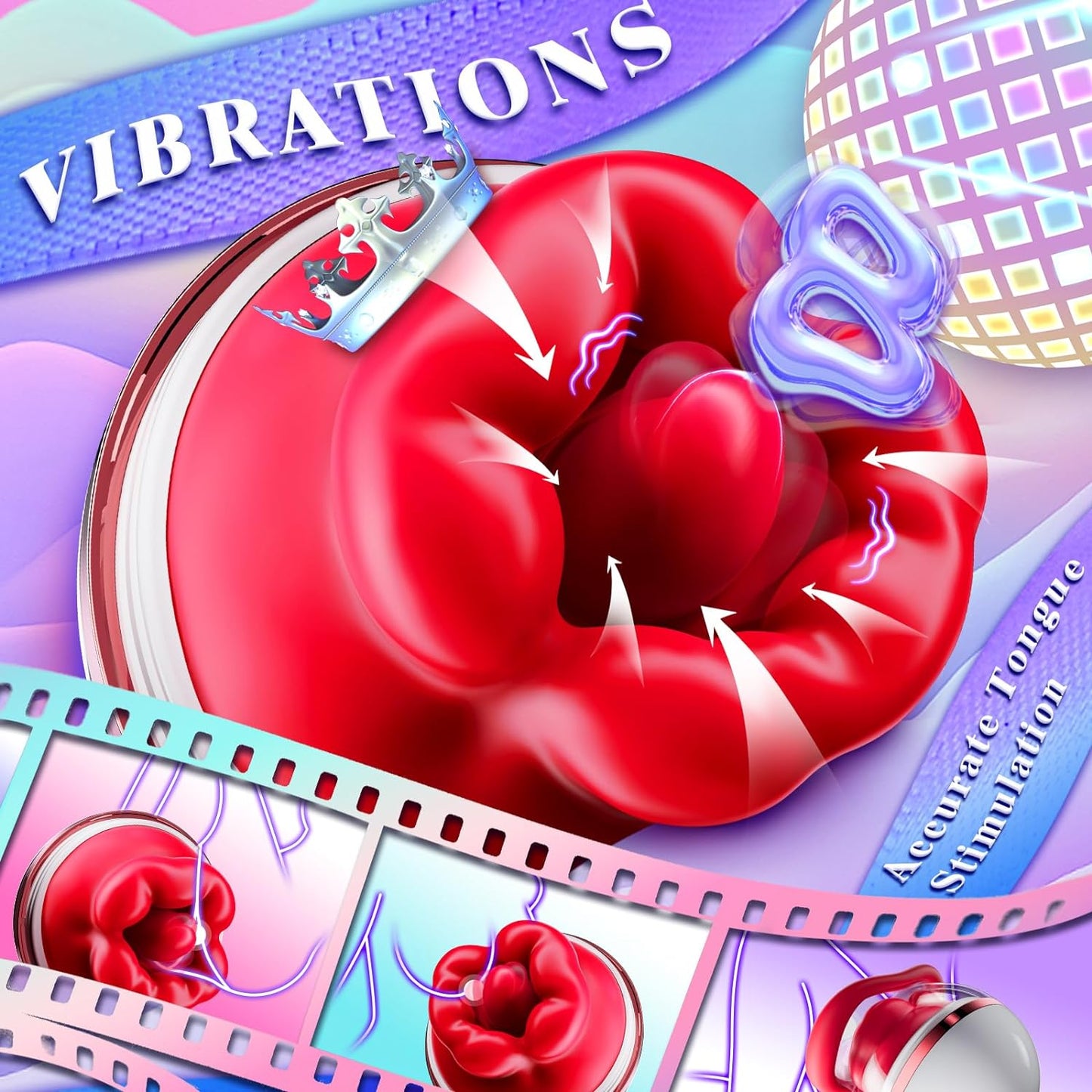 Vibrator Sex Toys for Women - Sucking Nipple Toys Clitoral Vibrator