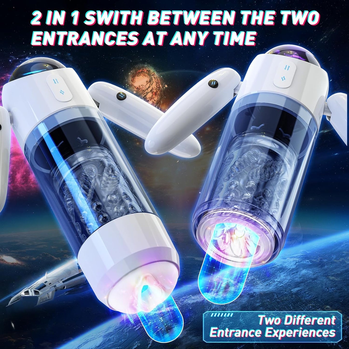 High-Tech Male Masturbator with 4 Thrust & 7 Rotation Modes