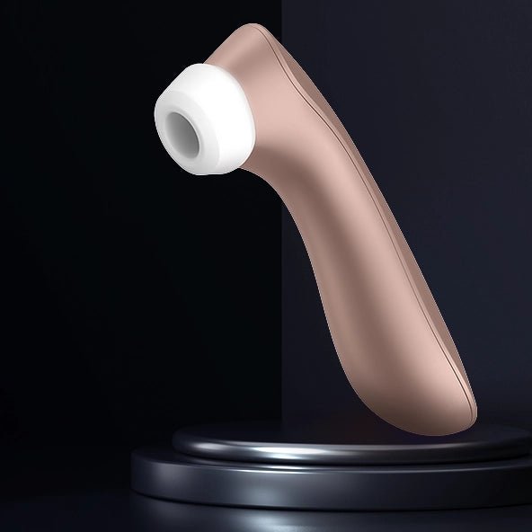 Air - Pulse Clitoris Stimulator - Non - Contact Sucking Pressure - Wave, Waterproof & Rechargeable (Rose Gold) - AAVIBE