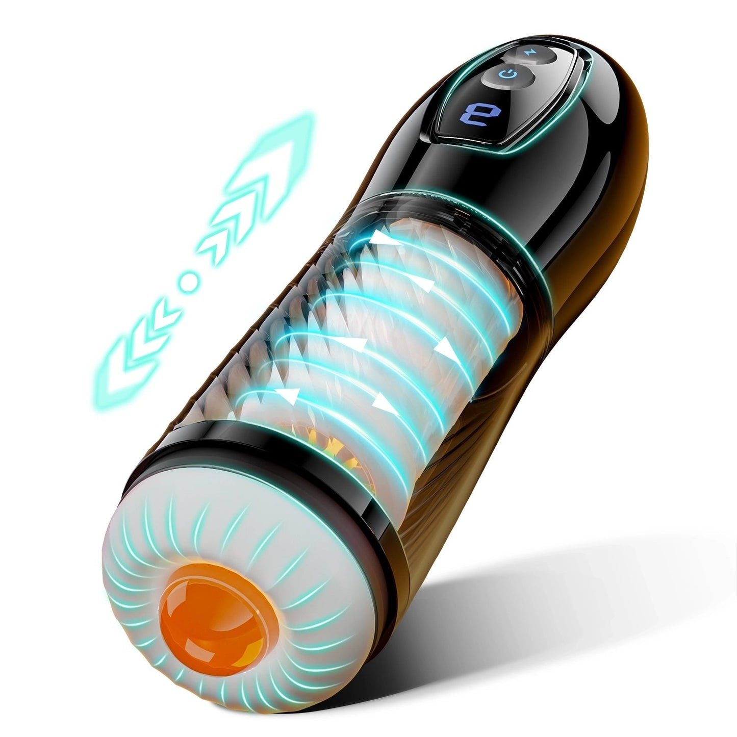 Automatic Male Masturbation Cup - 9 Telescopic + Rotating Modes - AAVIBE