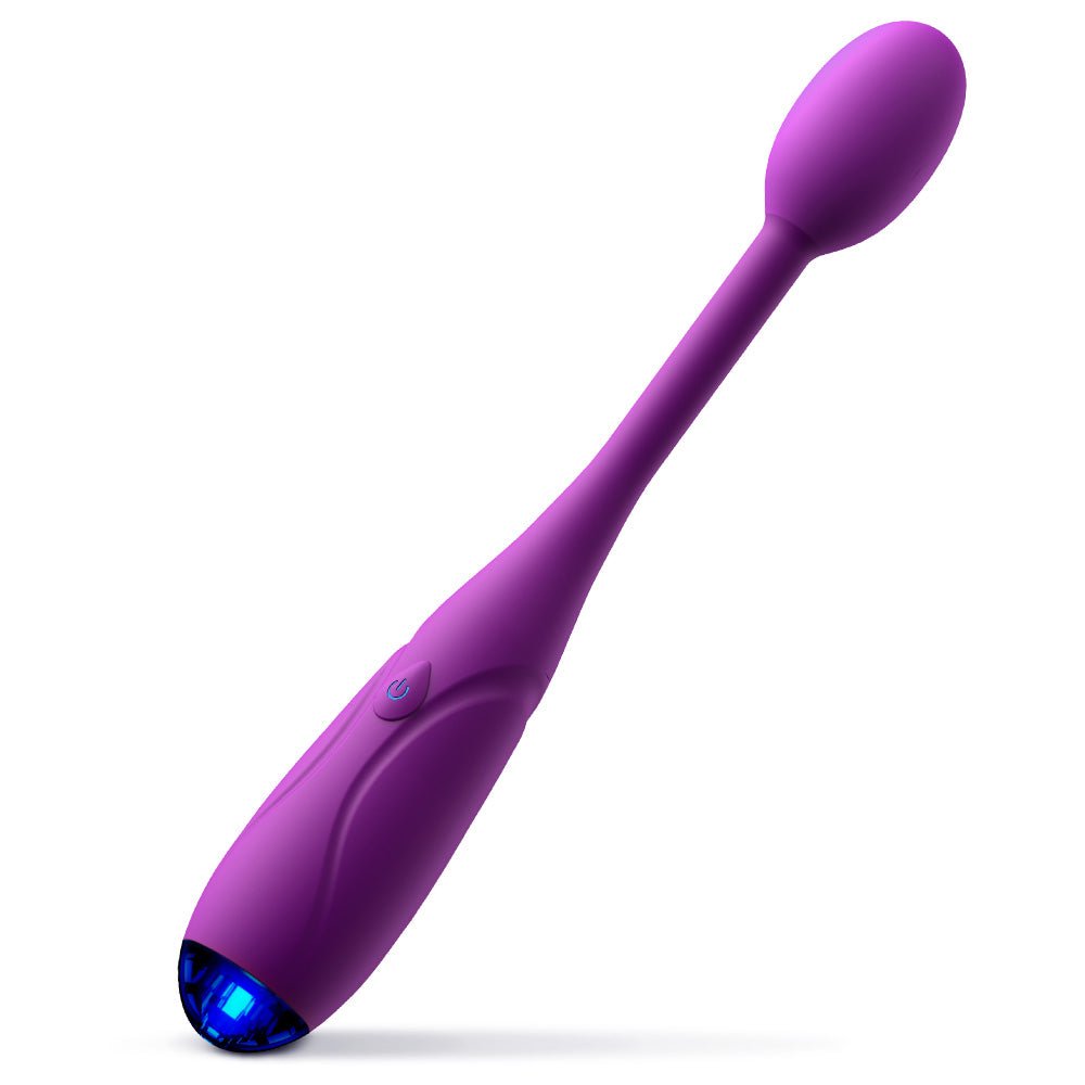 Silicone Clitoral Stimulator with 10 Vibration Patterns for G-spot & Anal