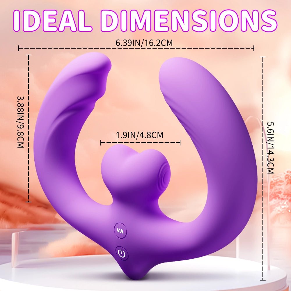 Strapless G - Spot Dildo - 3 Motors & 10 Vibrations - AAVIBE