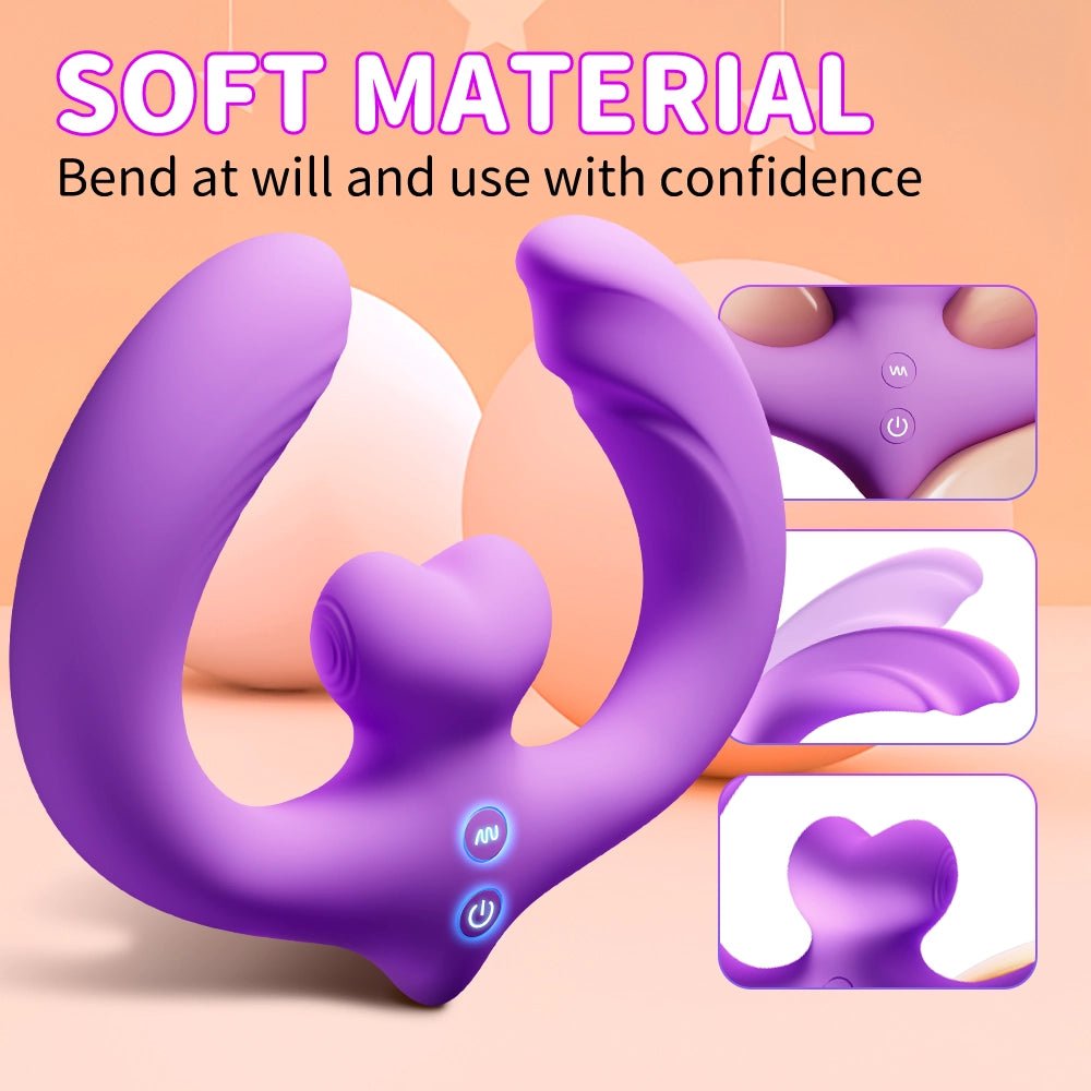 Strapless G - Spot Dildo - 3 Motors & 10 Vibrations - AAVIBE