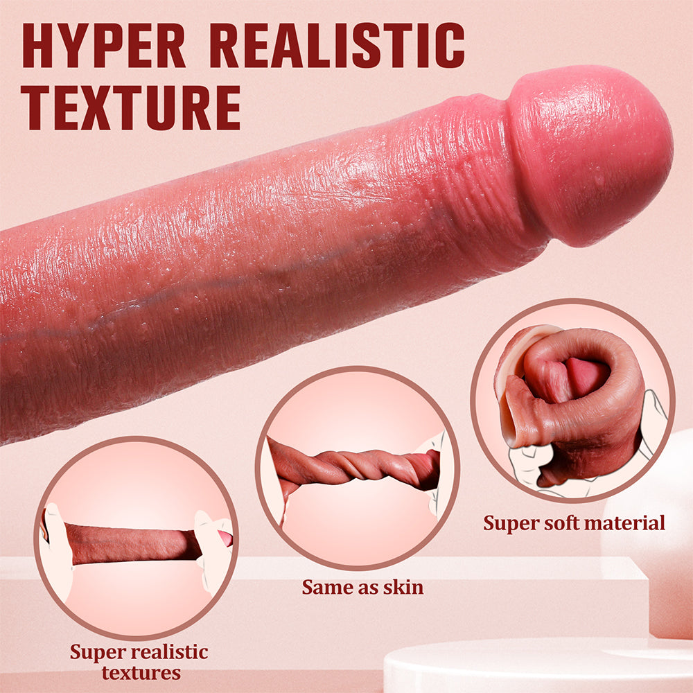 Penis Extender Silicone Penis Sleeve,Elastic Penis Ring to Enlarge Prolong