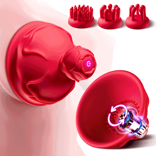 Discover the pleasure of our Rose Sex Toy Sucking Stimulator. Wireless, with 10 powerful vibration and rotation modes