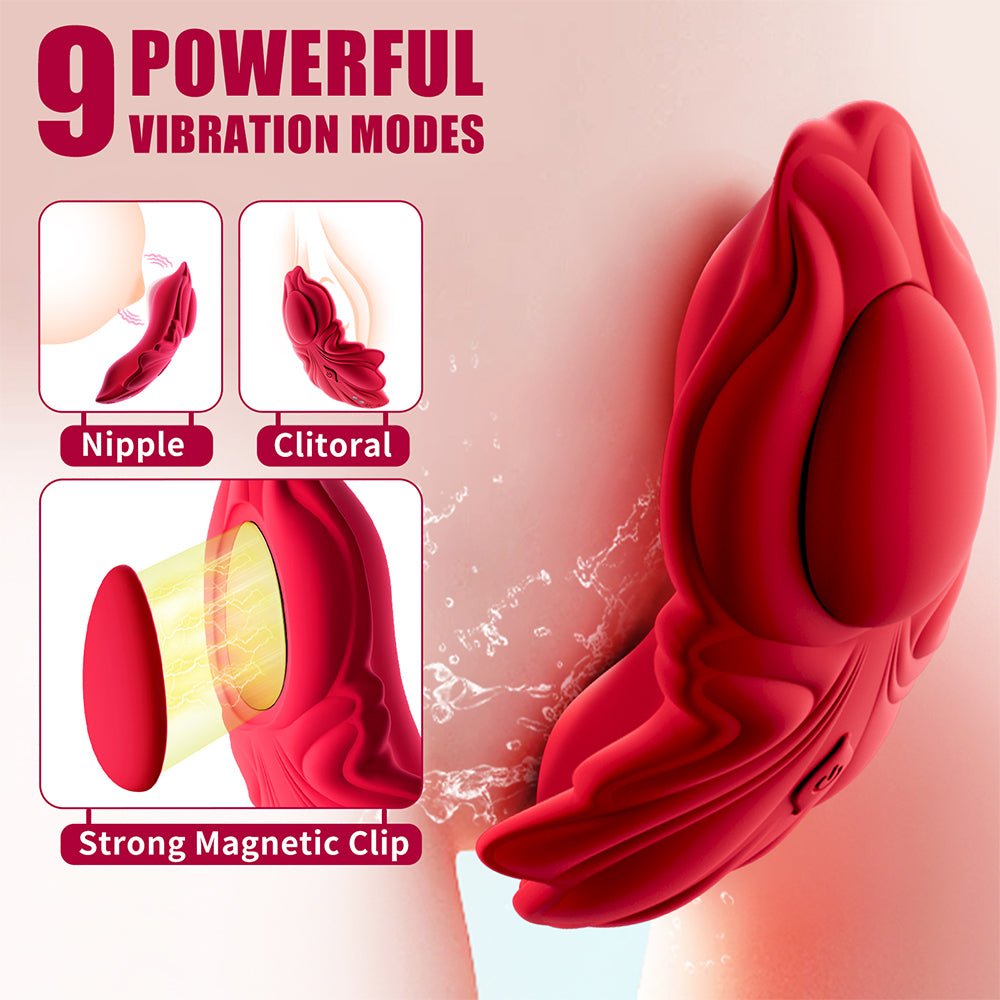 Wearable Panty Vibrator - Remote Control Clitoral Stimulator