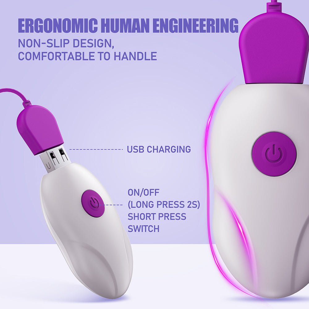 Nipple Clitoral Vibrator Sex Toys - LIKKCUT 2 in 1 Nipple Toys for Women
