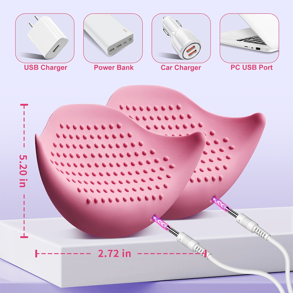 APP Remote Nipple Clamps Sucking Stimulator