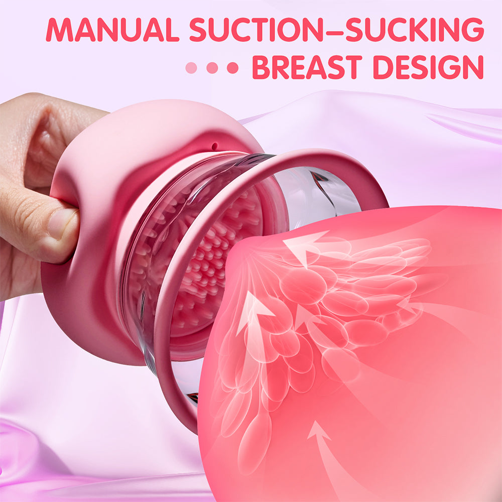 AAV BlissBuds Clamps - 3 Brush Heads Nipple Vibrator