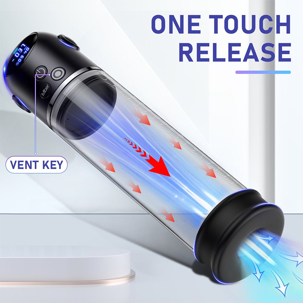 Automatic Penis Pump with 4 Suction Modes for Enlargement