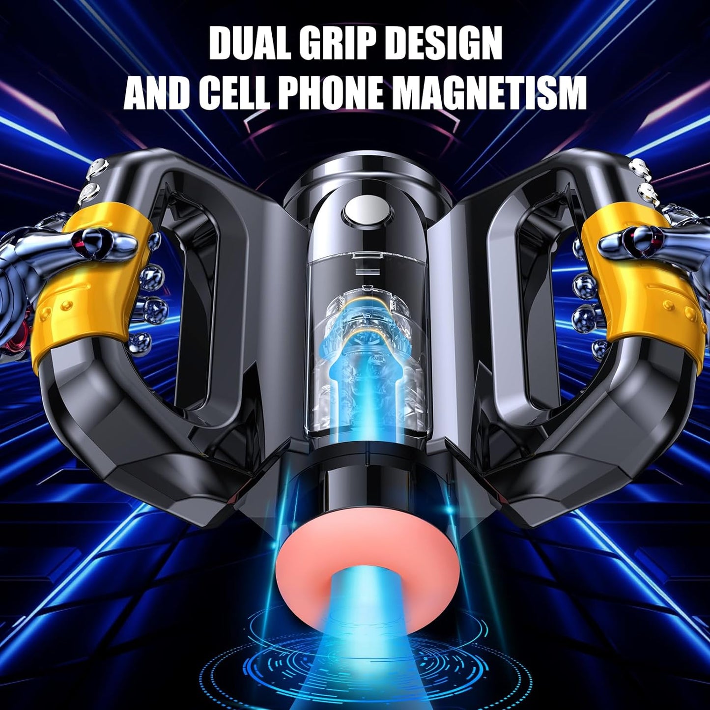 Automatic Male Masturbators Sex Toys for Men，Male Stroker with 10 Thrusting & Rotating Modes, Male Masturbator Adult Sex Toys & Games