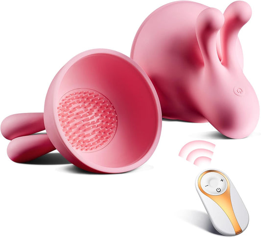 Experience Ultimate Pleasure: Wireless Nipple Vibrator with 10 Speed Modes! - AAVIBE